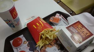 McSpicy Double! Yummy!