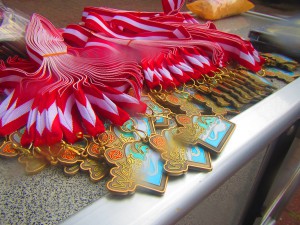 Medals for the participants!