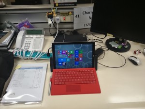 Testing the Surface Pro...