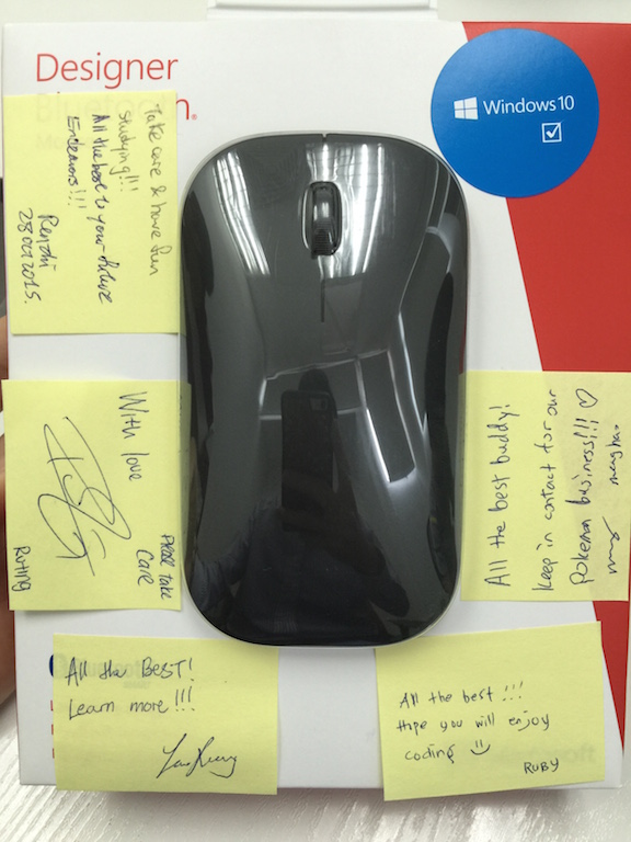 Microsoft Farewell mouse!