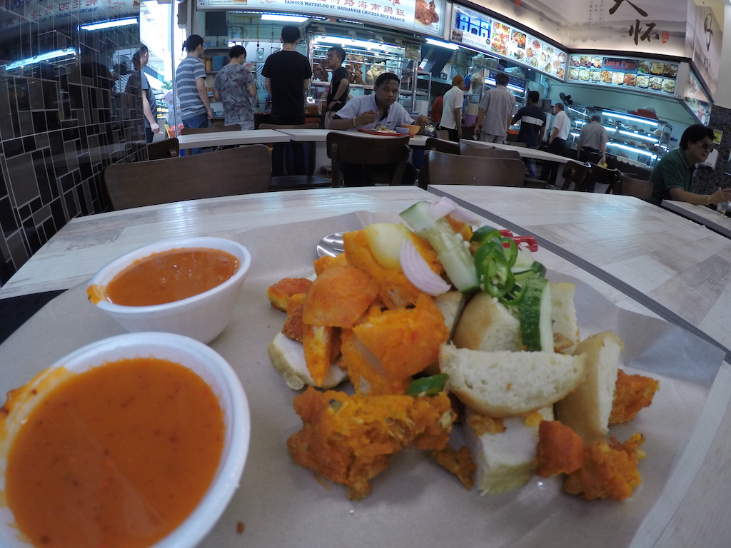 Lunch is Indian Rojak!!!