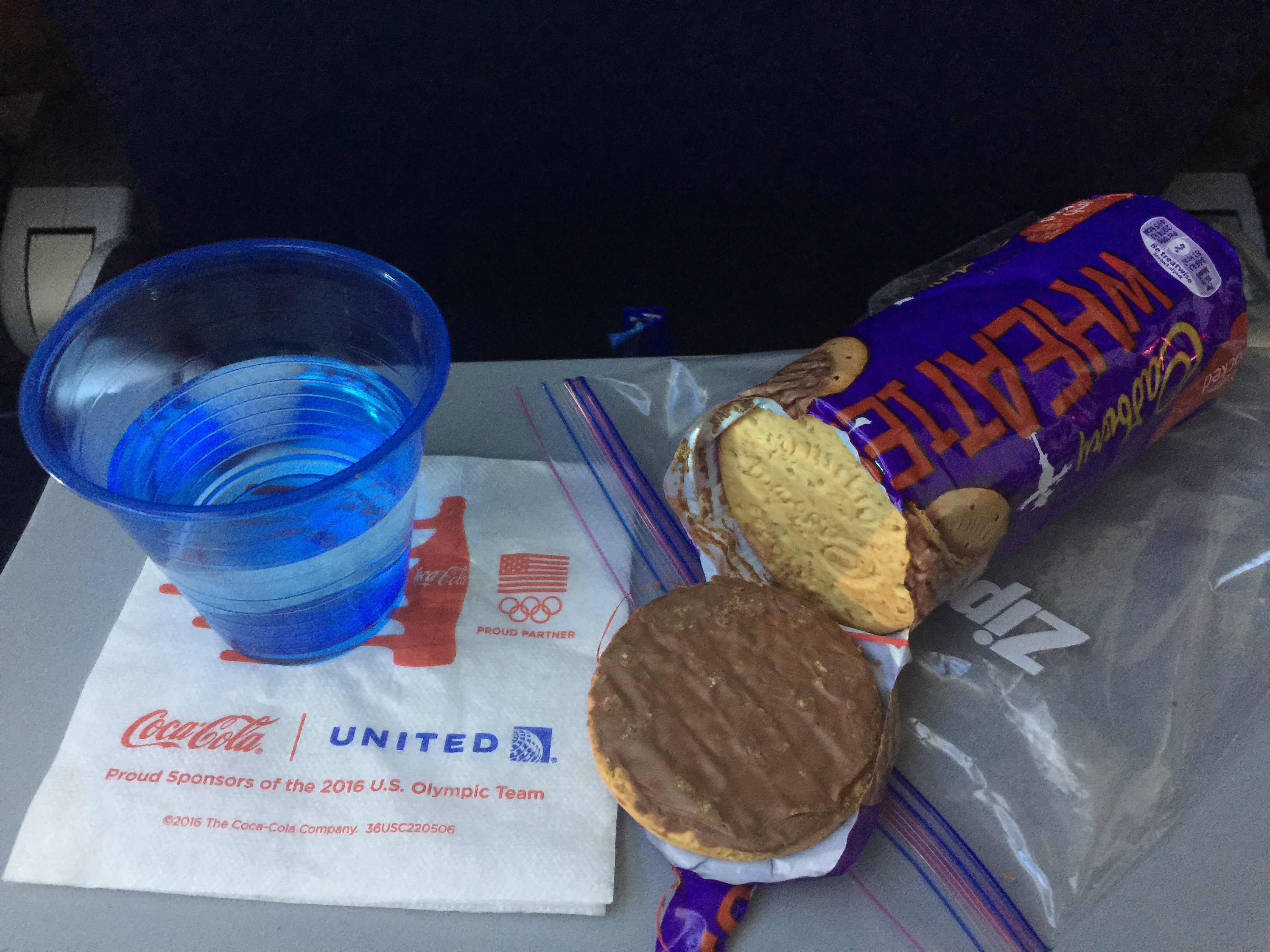 RZ own inflight  meal...