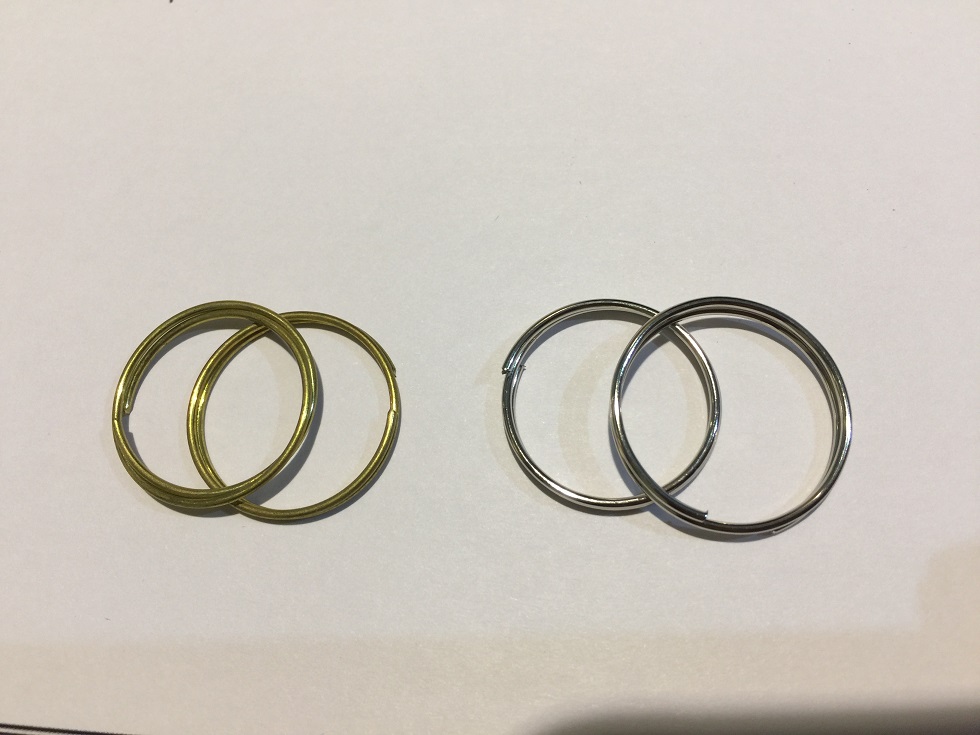 Rings for the boat! Copper VS Steel (not stainless).