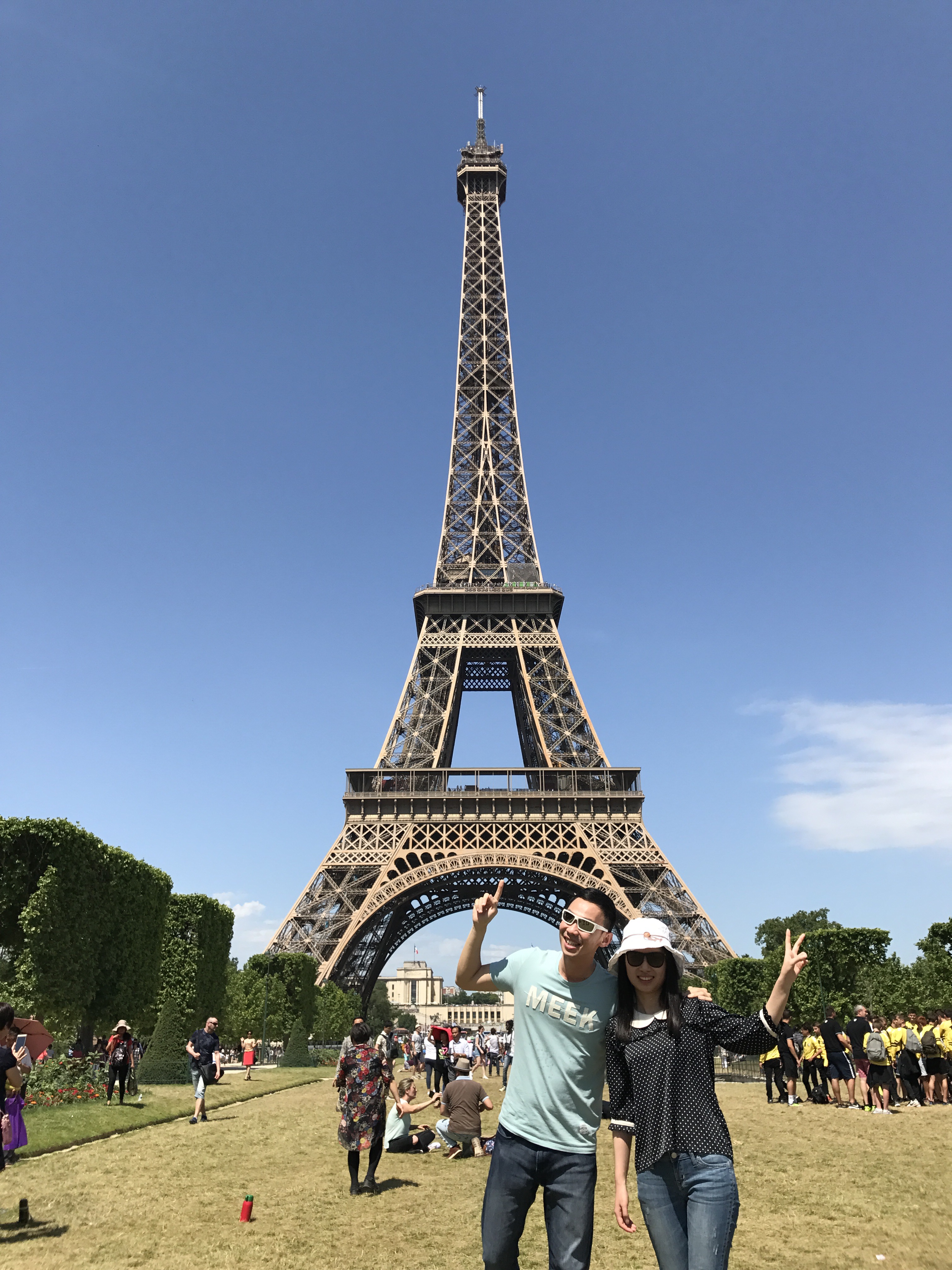 The Eiffel Tower shot  