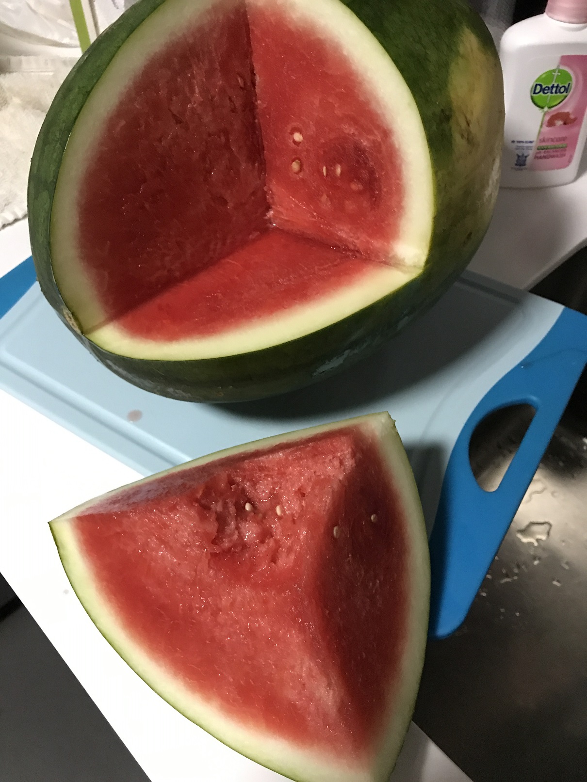 Watermelon! Fruit of the week! I can eat for a week!