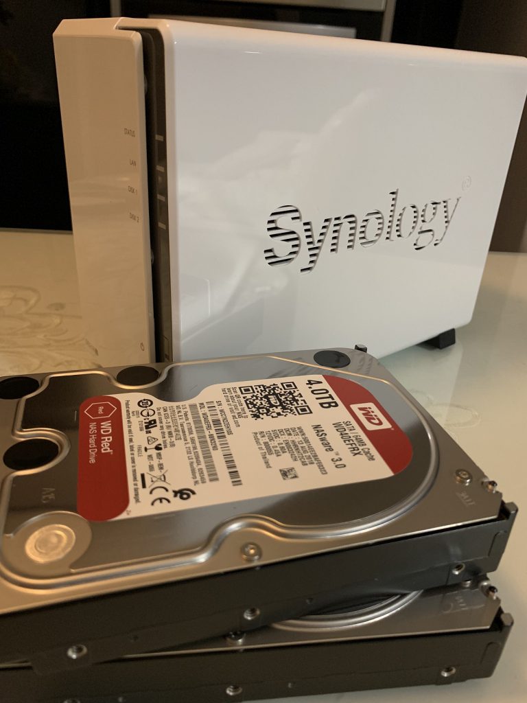 Creating my own cloud storage with Synology DS218!