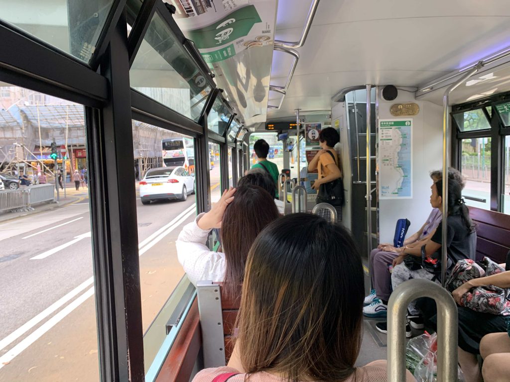 Taking the Ding Ding Tram!