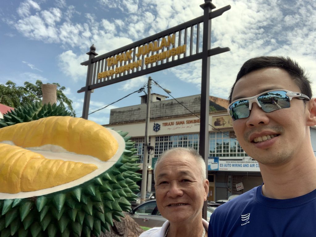 Durian in Yong Peng!