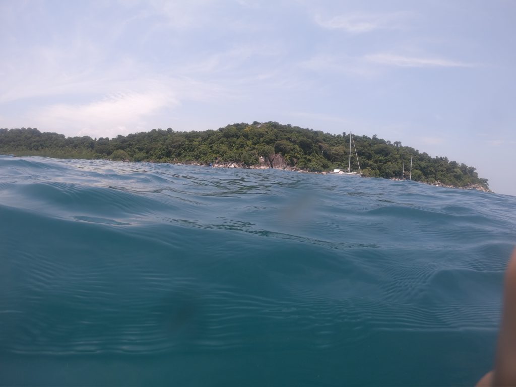 Snorkelling at Coral Island!