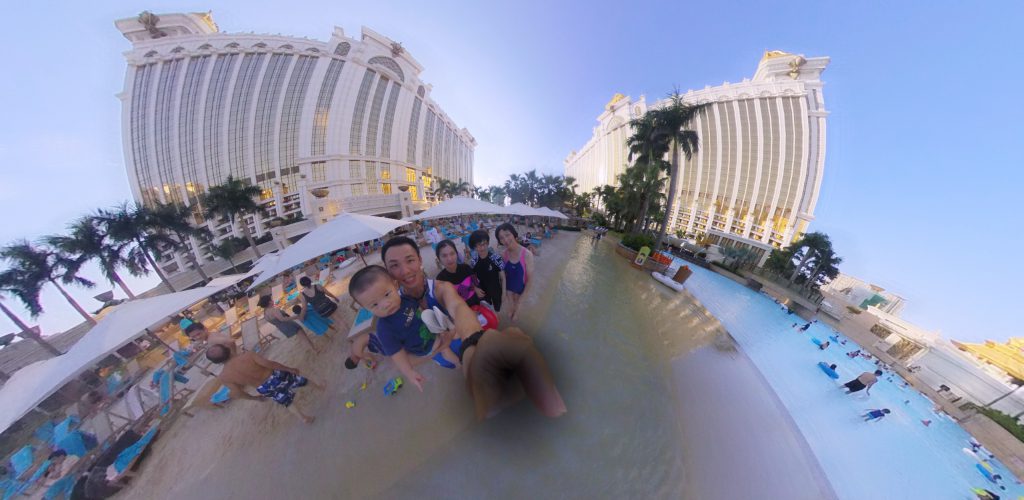 Swimming at the Galaxy Hotel Pool!