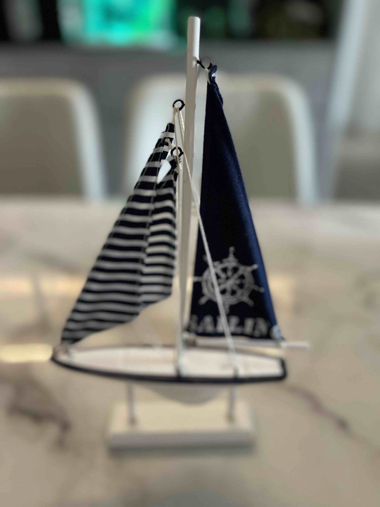 Boat model to teach sailing is here!