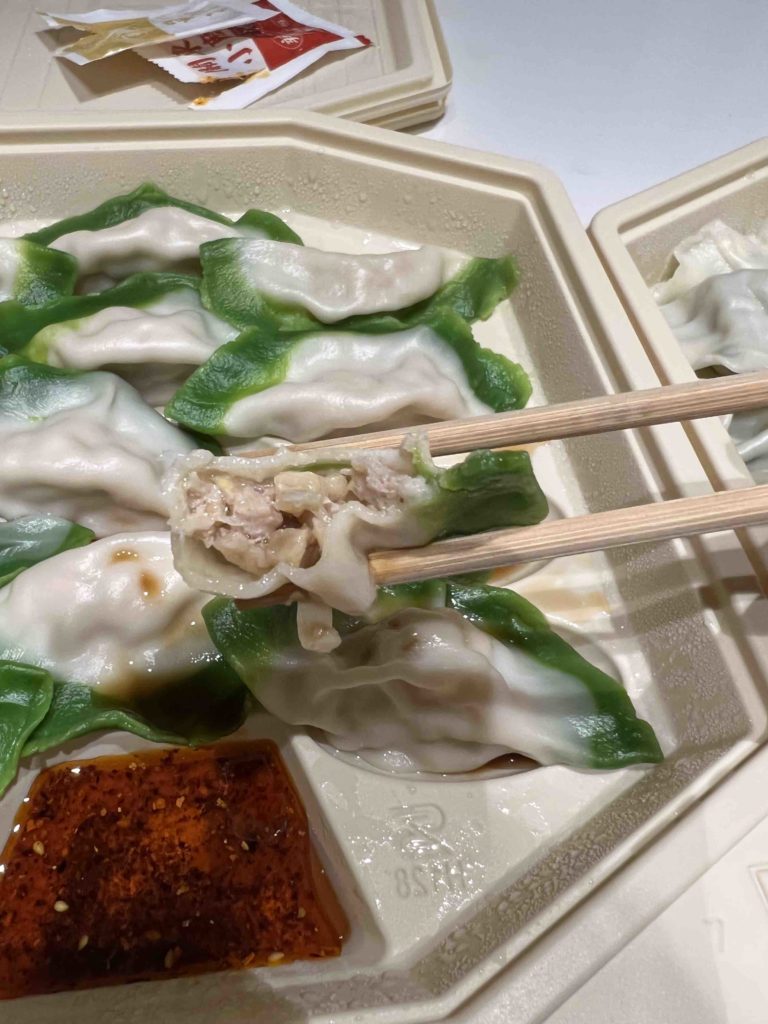 肉，白菜饺子！好吃