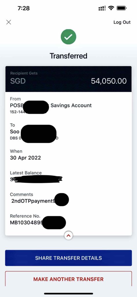 Another milestone payment, another step nearer to the goal!