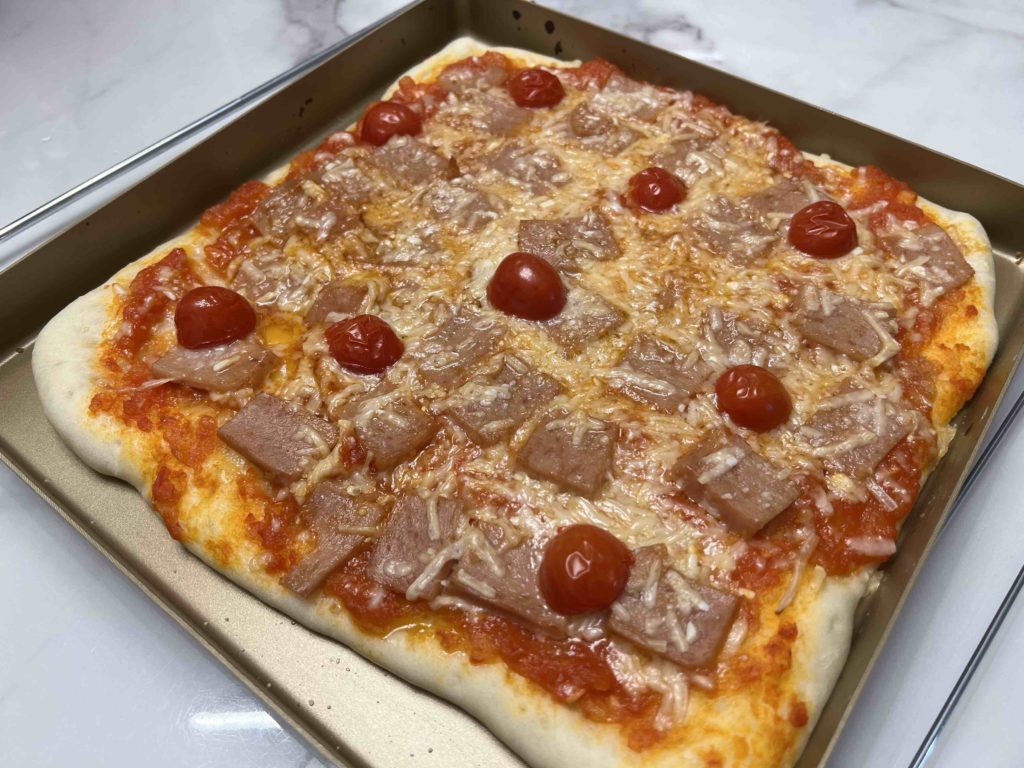 Yummy pizza!