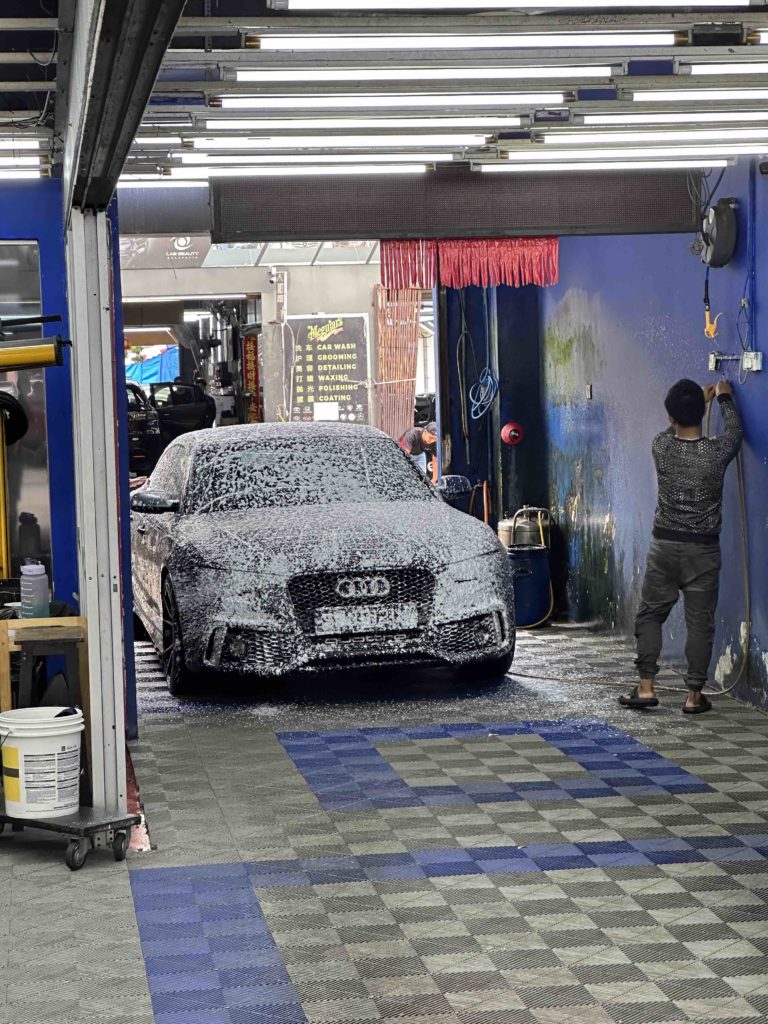 Some TLC for the Audi