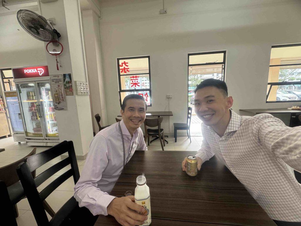 Catching up with Dr. Mok! Wow been a long time since Shanghai days!!! So nice to have like minded folks to catchup with!!