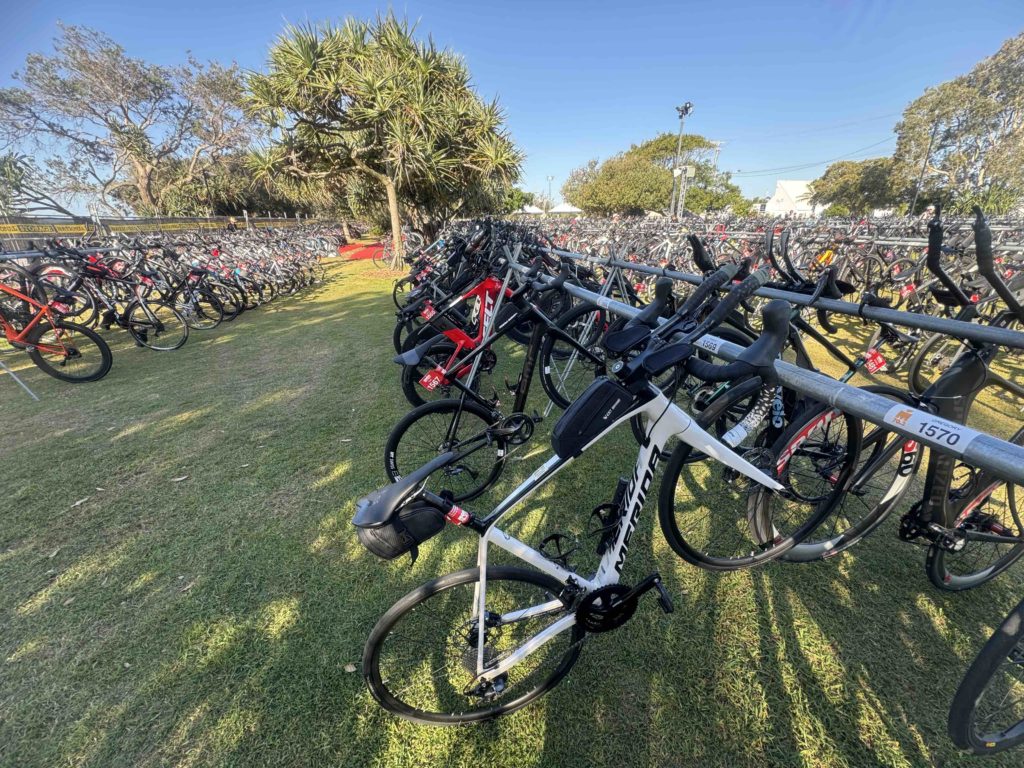 Bike check in!