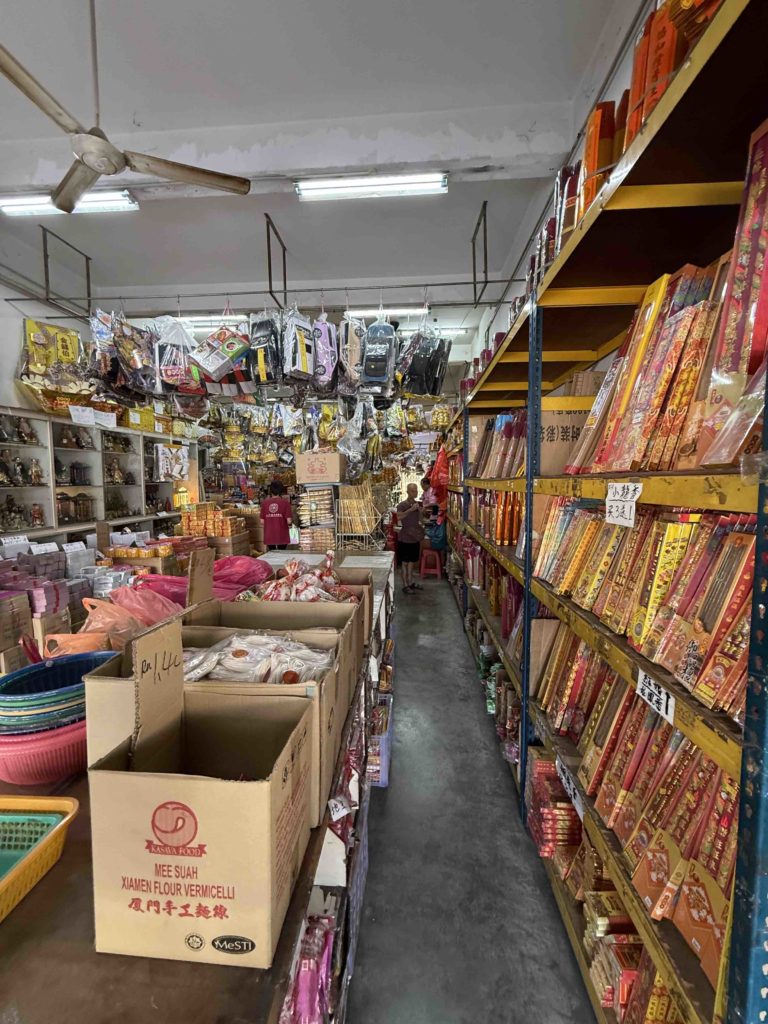 Getting joss paper for lunar 7th month!