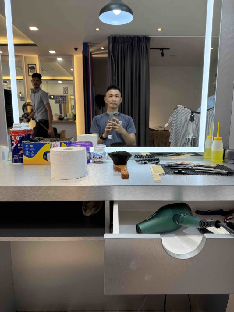 less than $5 haircut!