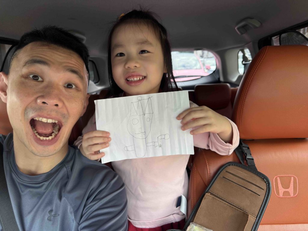 On the way. Drawing King of leader with a gun...