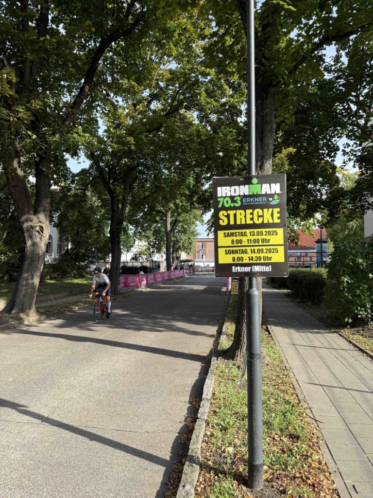 Erkner Ironman in progress