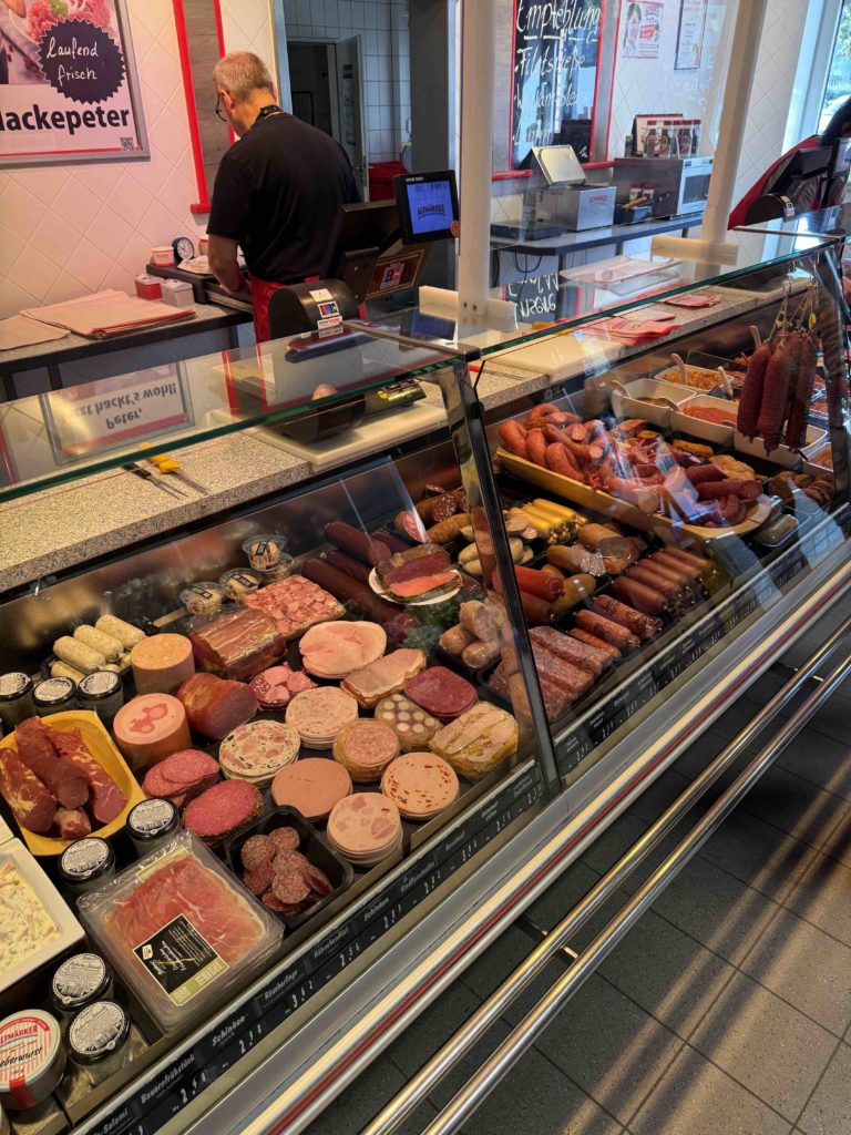 Lots of meat and sausages!