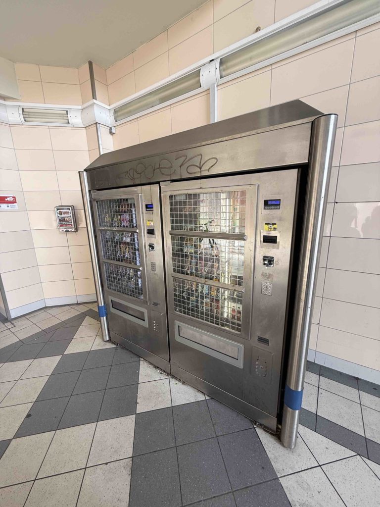 Secured vending machine!