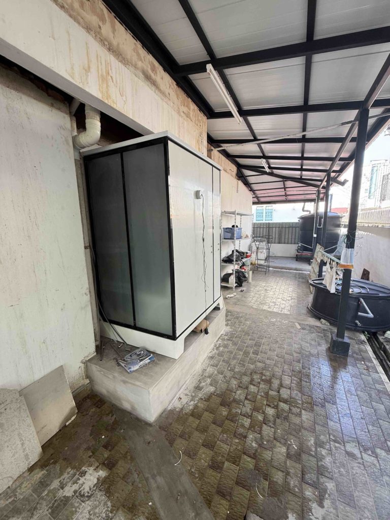 How it looks outside!