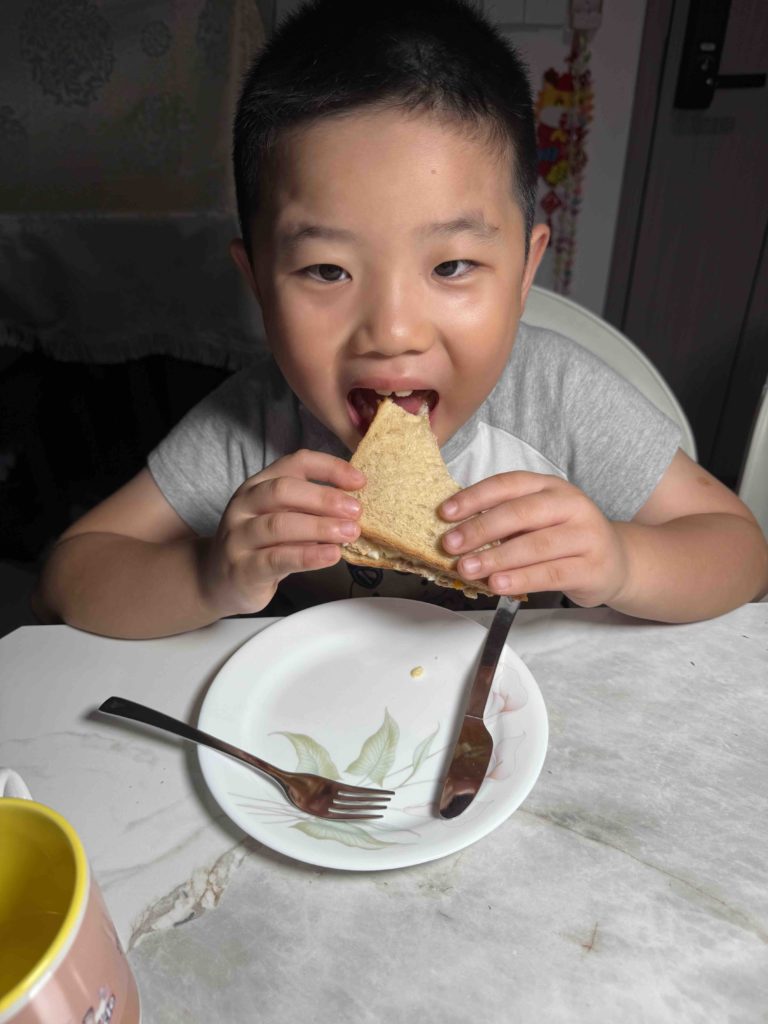 Loving the tuna sandwich!