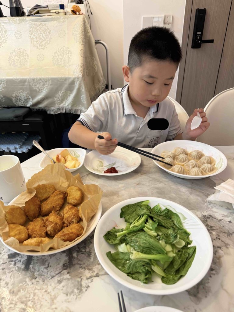 Cooking up yummy food!