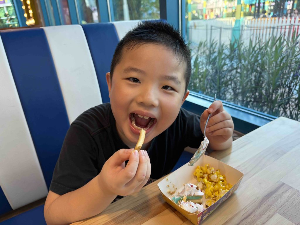 Yummy food at Universal Studios Singapore!