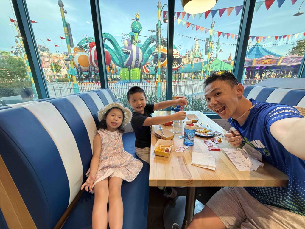 Yummy food at Universal Studios Singapore!