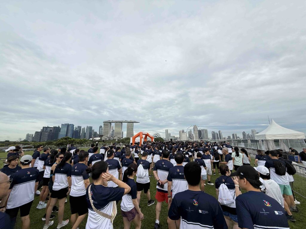 Morning Run at Marina Barrage!