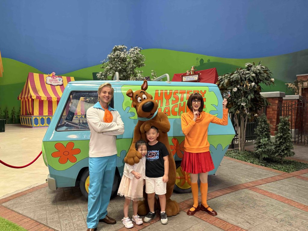 At Yas Island, Warner Bros Themepark