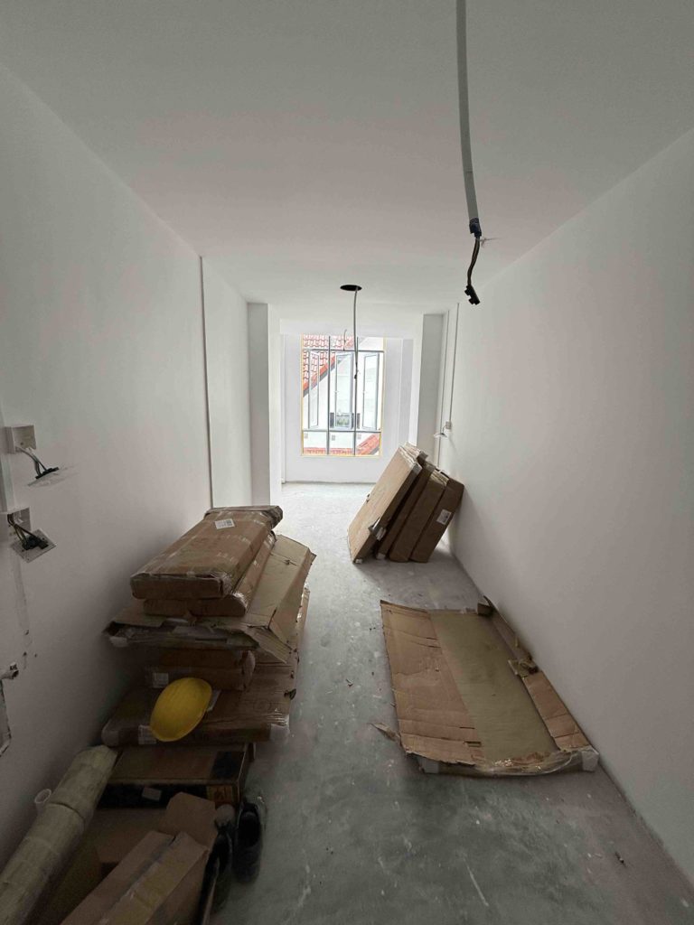 Rooms getting done up...