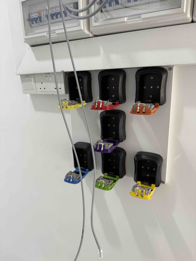 Set up the keyless solution at the property!