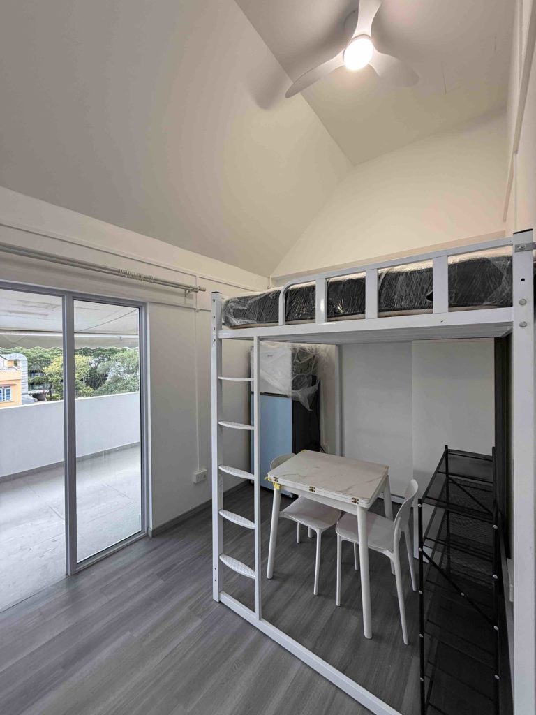 Love the double volume ceiling.