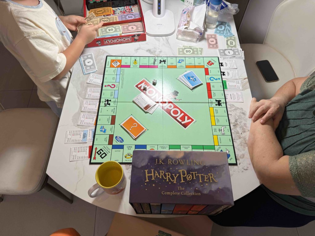 Monopoly with Harry Potter...
