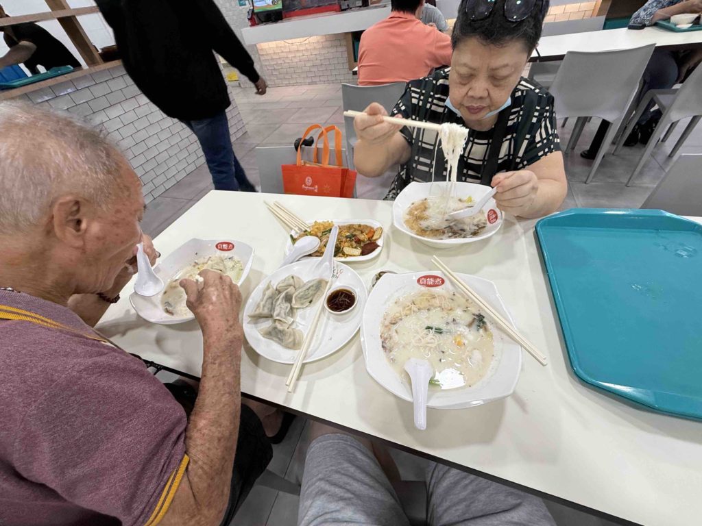 Birthday lunch, so I ordered the most expensive fish soup for all of us.