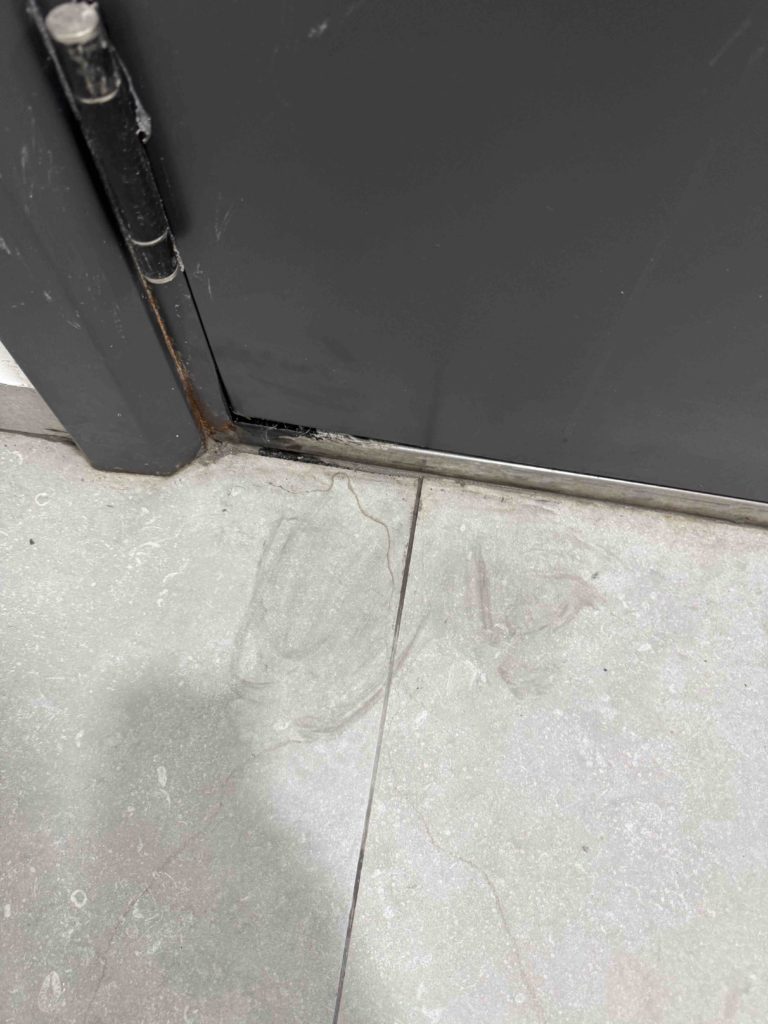 Leak after heavy rain. Sigh.