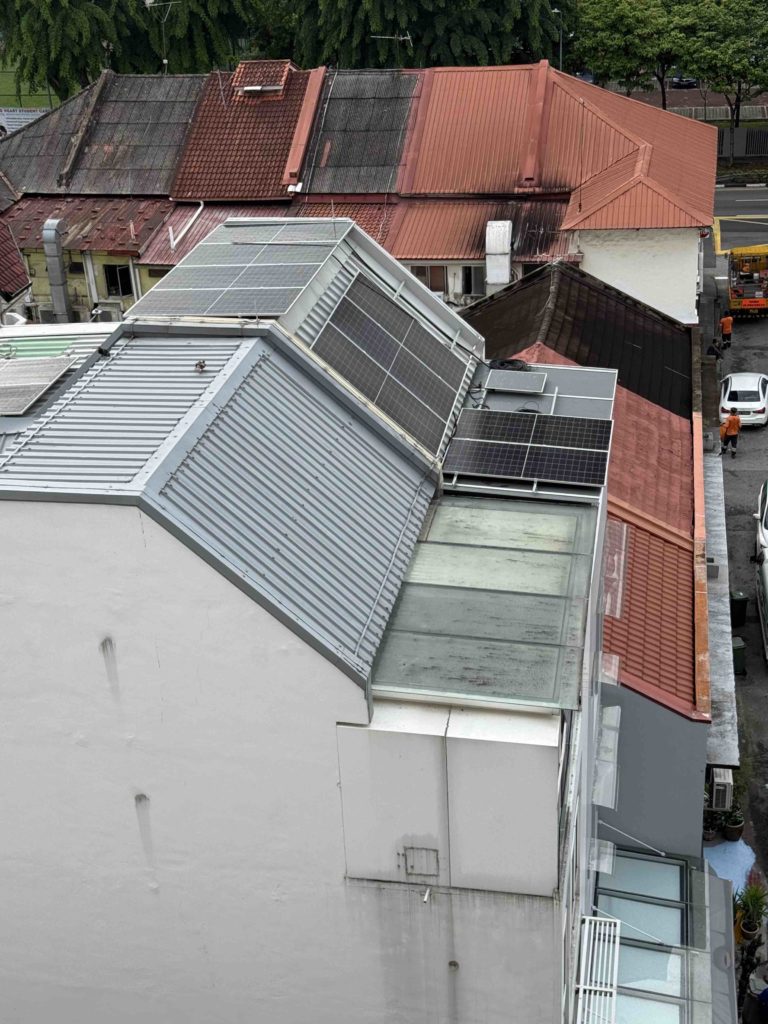 Solar panels installation in progress!