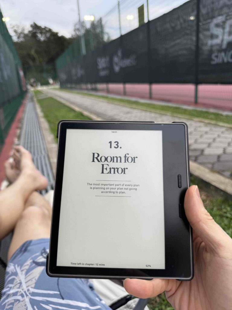 Finally some time to read...