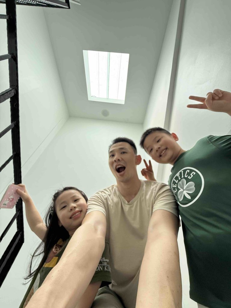 Love the skylight!