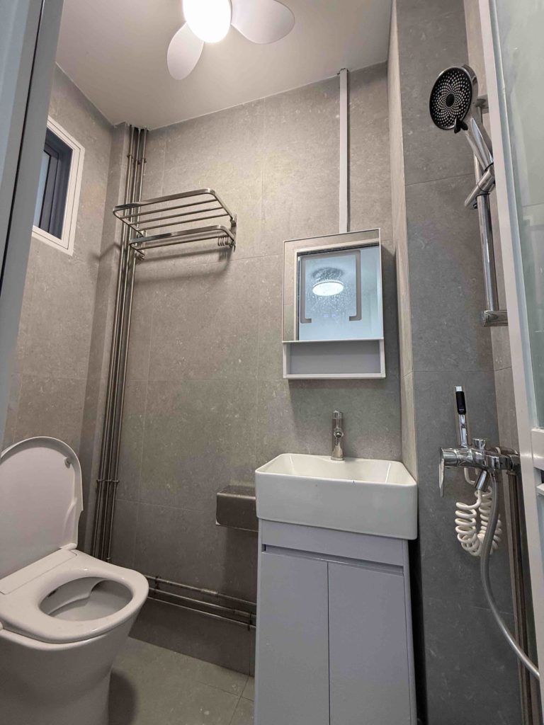 Toilet ready...