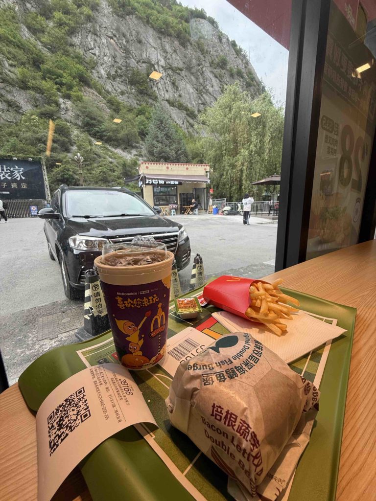 Then after that had my favourite food in the mountains!