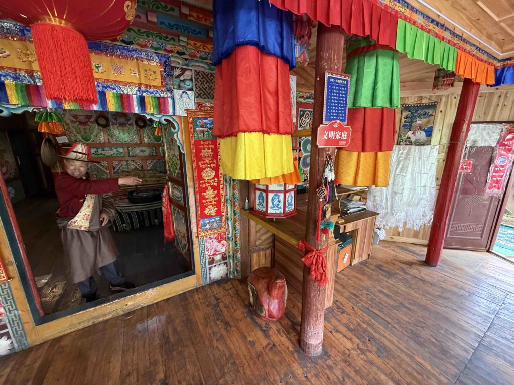 Visited a Tibetan household!