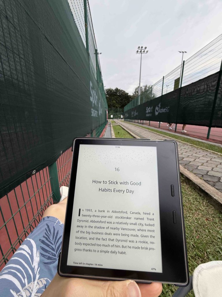 Reading... Atomic Habits!