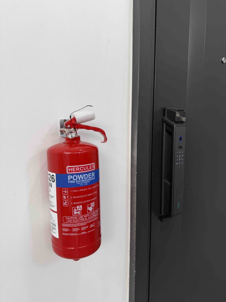 Fire Extinguishers added!