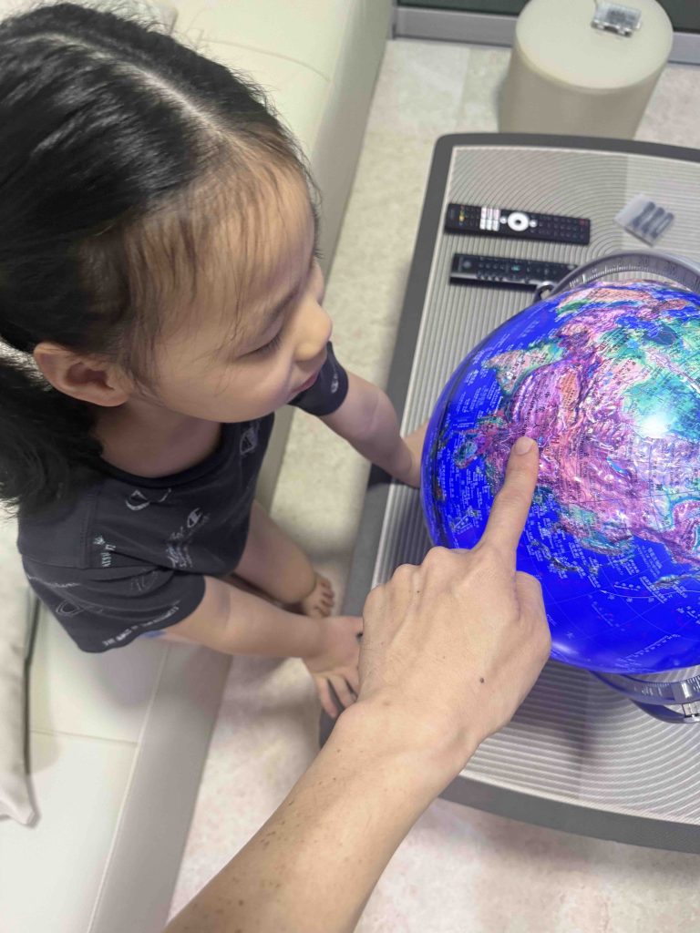 Love this upgraded more 3D globe!