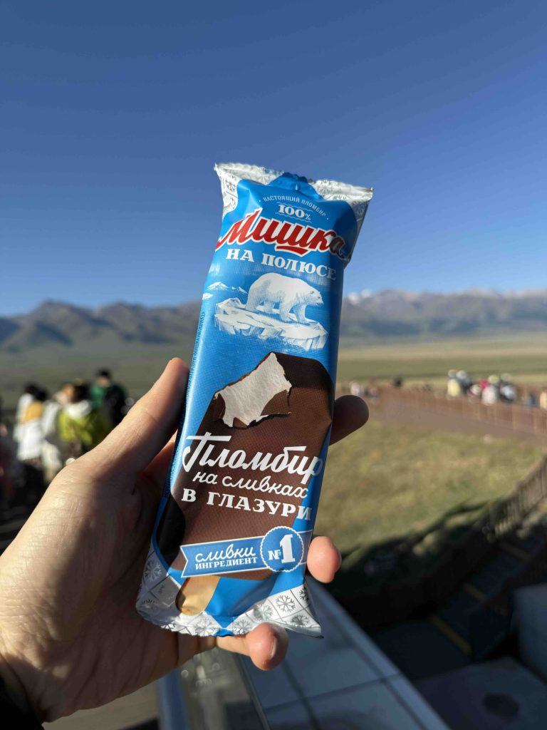 Russian ice cream. More expensive than 新疆奶糕 and not as nice.
